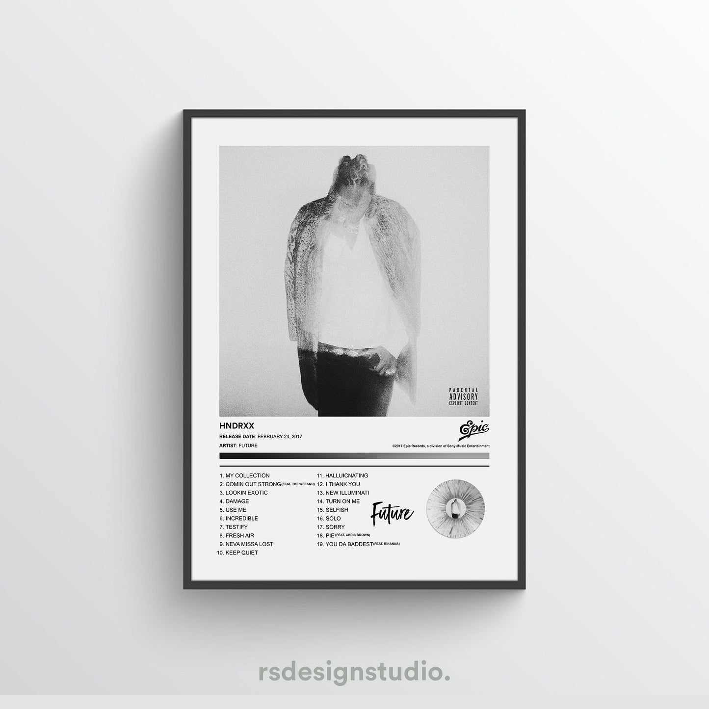 Future HNDRXX Album Poster