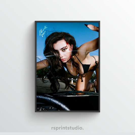 Charli XCX Crash Album Poster - rsdesignstudio