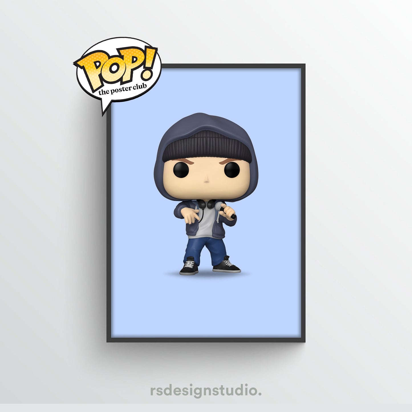 Eminem Funko Pop Poster - rsdesignstudio