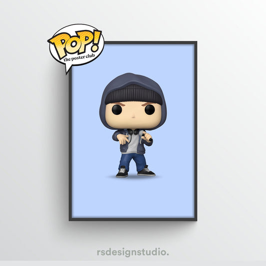 Eminem Funko Pop Poster - rsdesignstudio