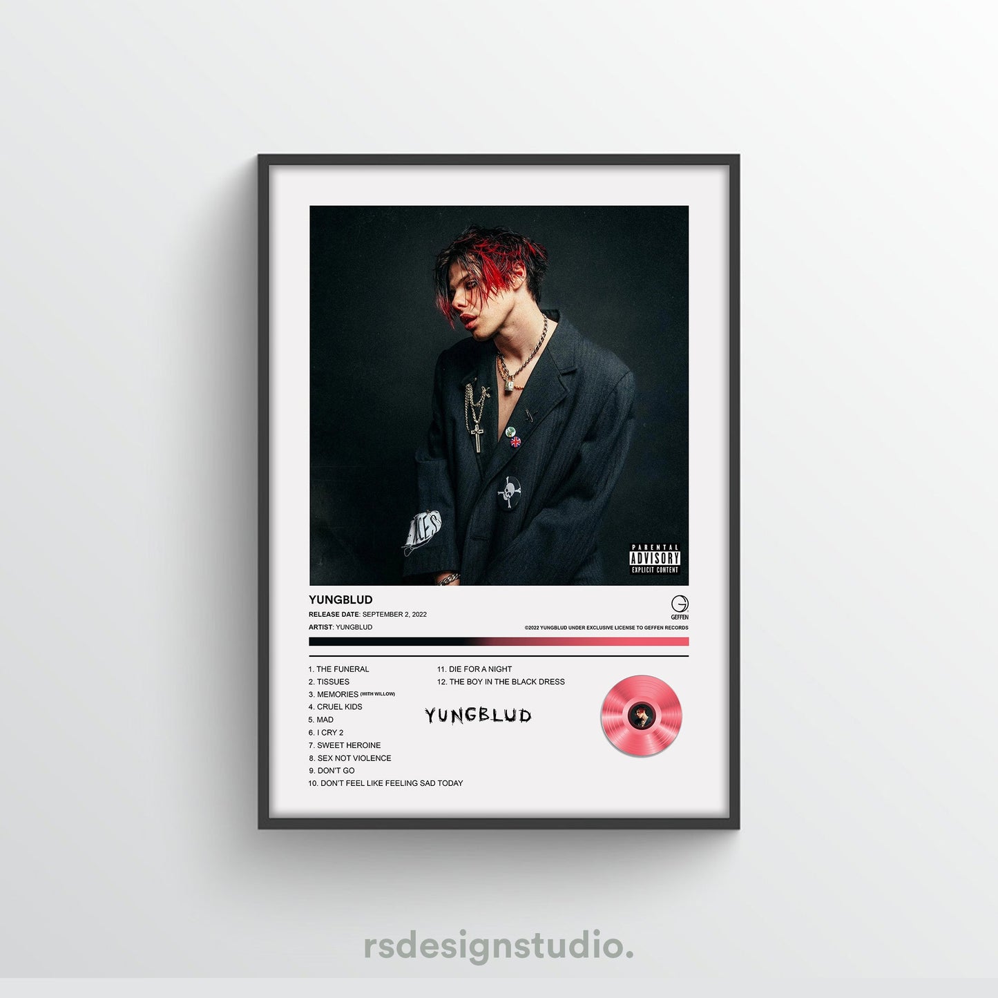 YUNGBLUD "YUNGBLUD" Album Poster