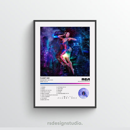 Doja Cat PLANET HER Album Poster