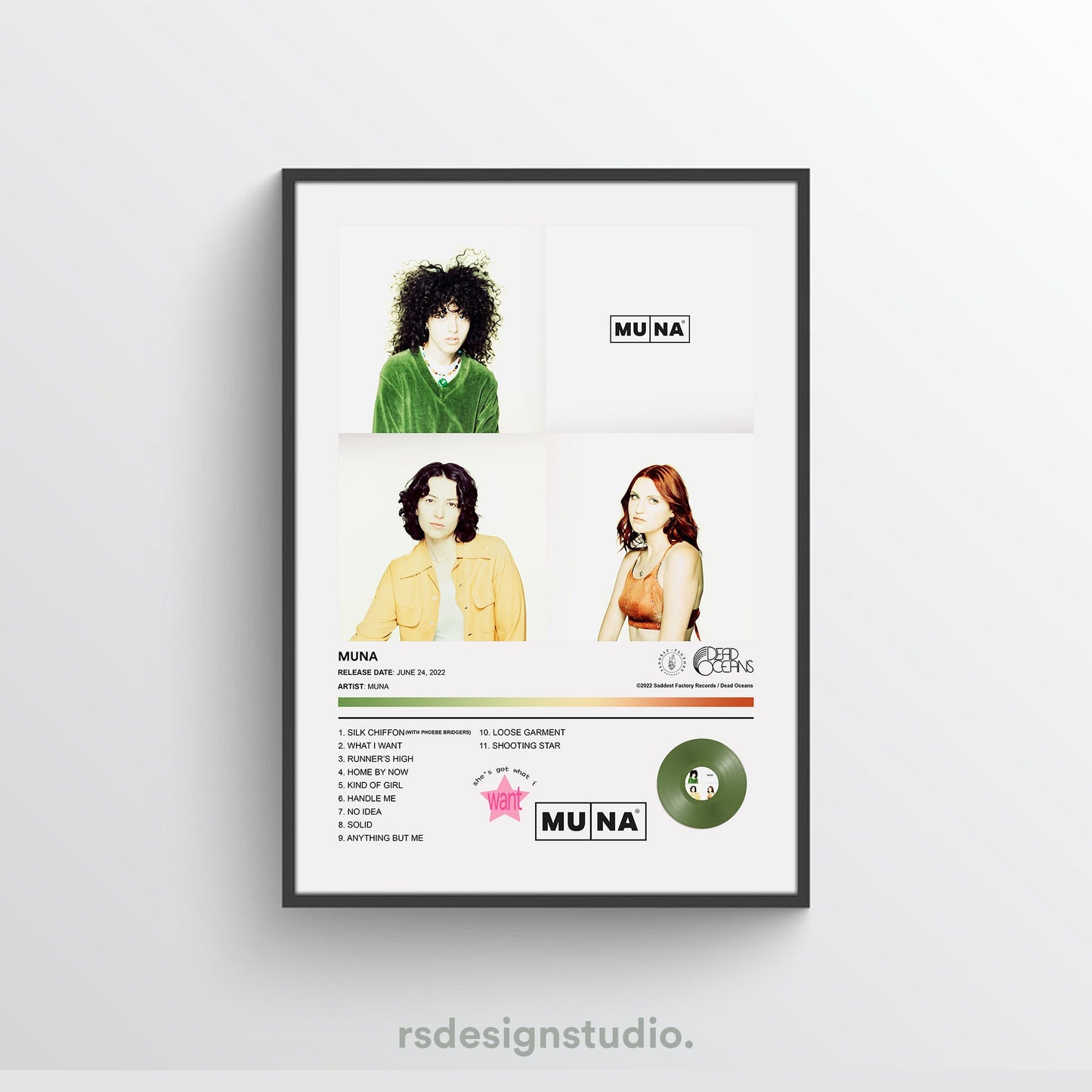 Muna MUNA Album Poster