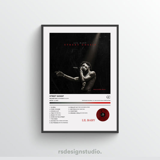 Lil Baby STREET GOSSIP Album Poster