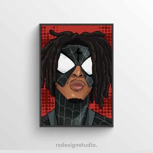 Metro Boomin SPIDER-MAN ACROSS THE SPIDER-VERSE (21 Savage) Poster
