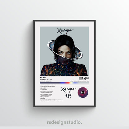 Michael Jackson XSCAPE Album Poster