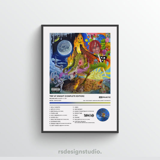 Trippie Redd TRIP AT KNIGHT Album Poster