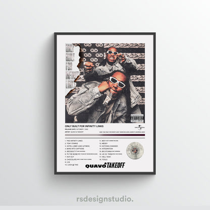 Quavo & Takeoff ONLY BUILT FOR INFINITY LINKS Album Poster