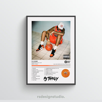 AJ Tracey FLU GAME Album Poster