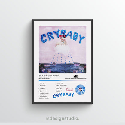 Melanie Martinez Cry Baby (Deluxe Edition) Album Poster