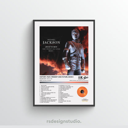 Michael Jackson HISTORY Album Poster