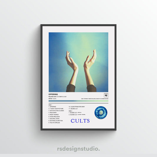 Cults OFFERING Album Poster