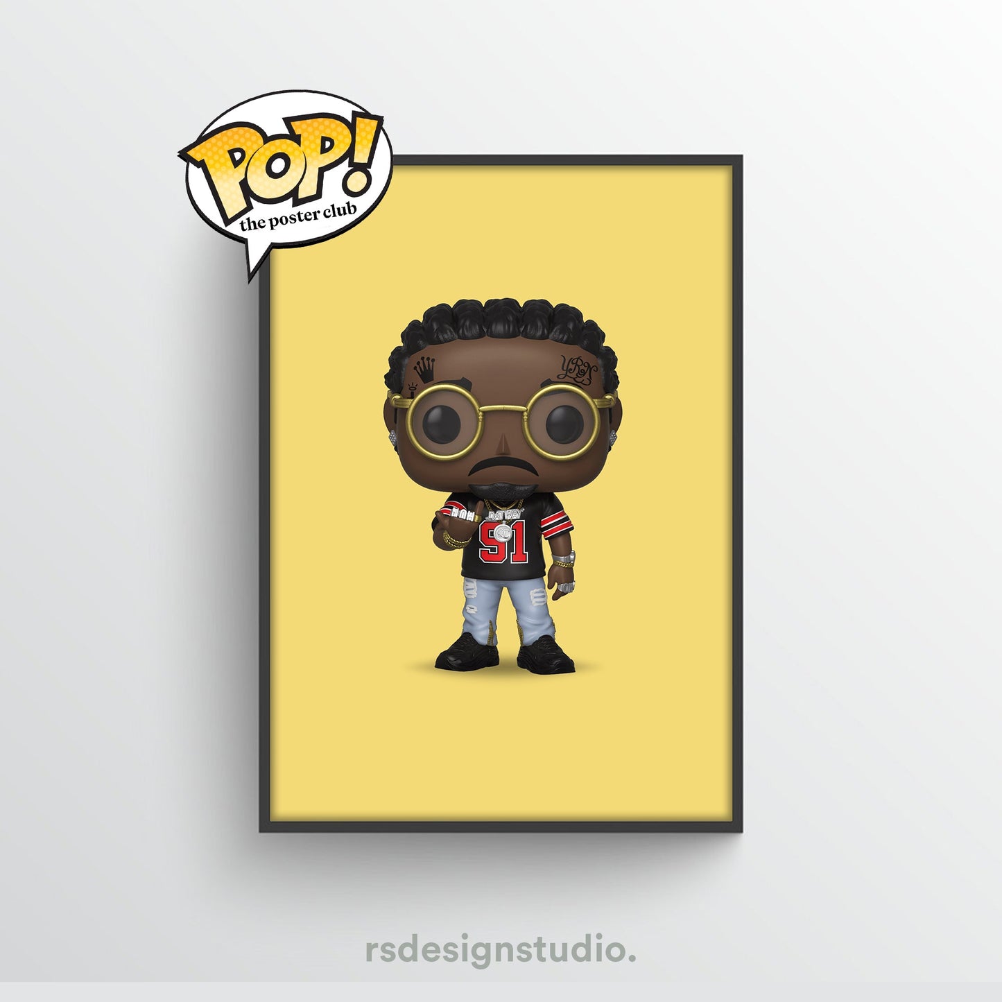 Migos Quavo Funko Pop Poster - rsdesignstudio
