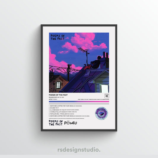 Powfu POEMS OF THE PAST Album Poster