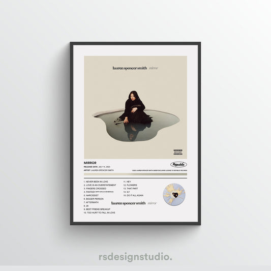 Lauren Spencer Smith MIRROR Album Poster