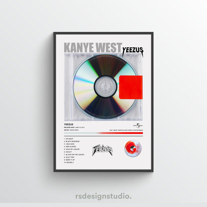 Kanye West YEEZUS Album Poster