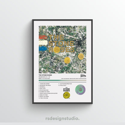 The Stone Roses THE STONE ROSES Album Poster