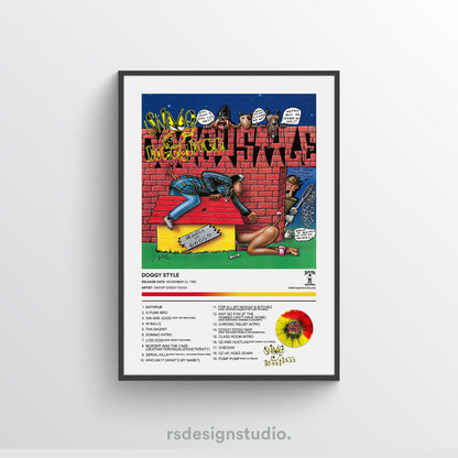 Snoop Dogg DOGGY STYLE Album Poster