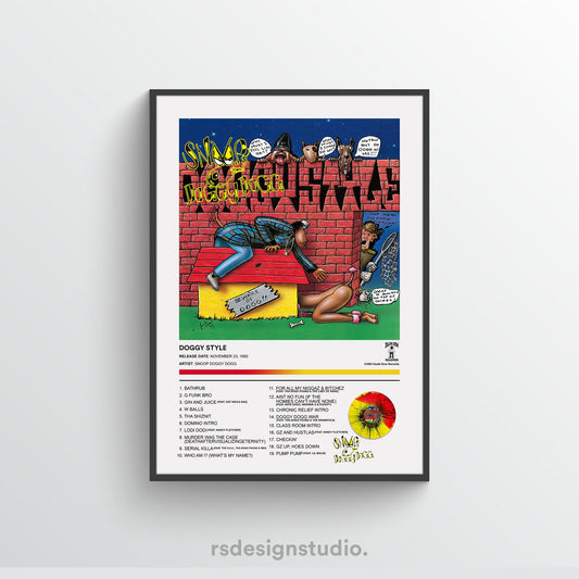 Snoop Dogg DOGGY STYLE Album Poster