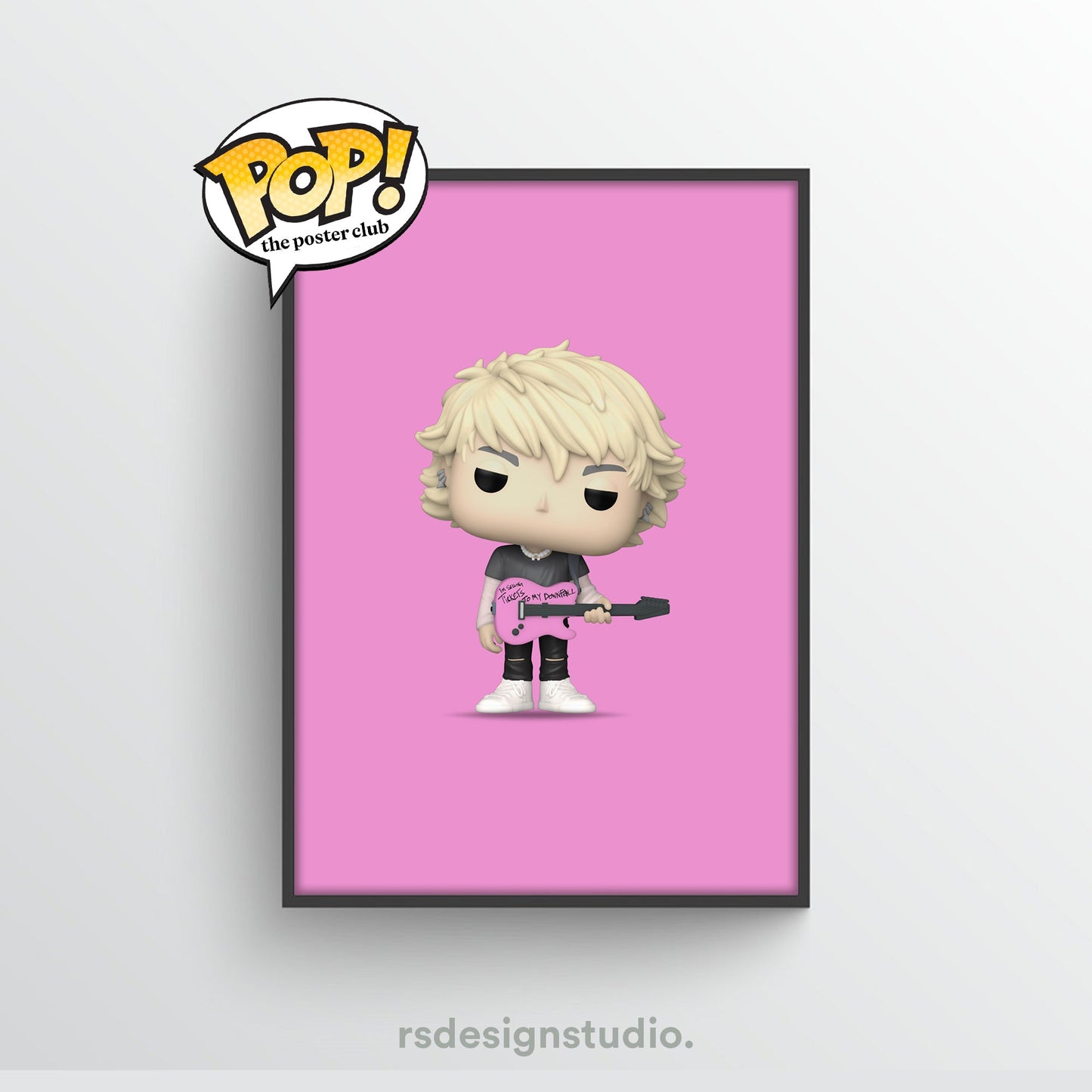 Machine Gun Kelly Funko Pop Poster - rsdesignstudio