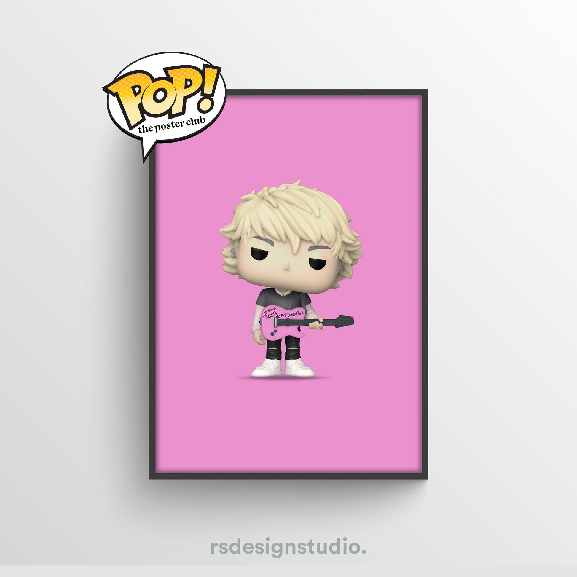 Machine Gun Kelly Funko Pop Poster - rsdesignstudio