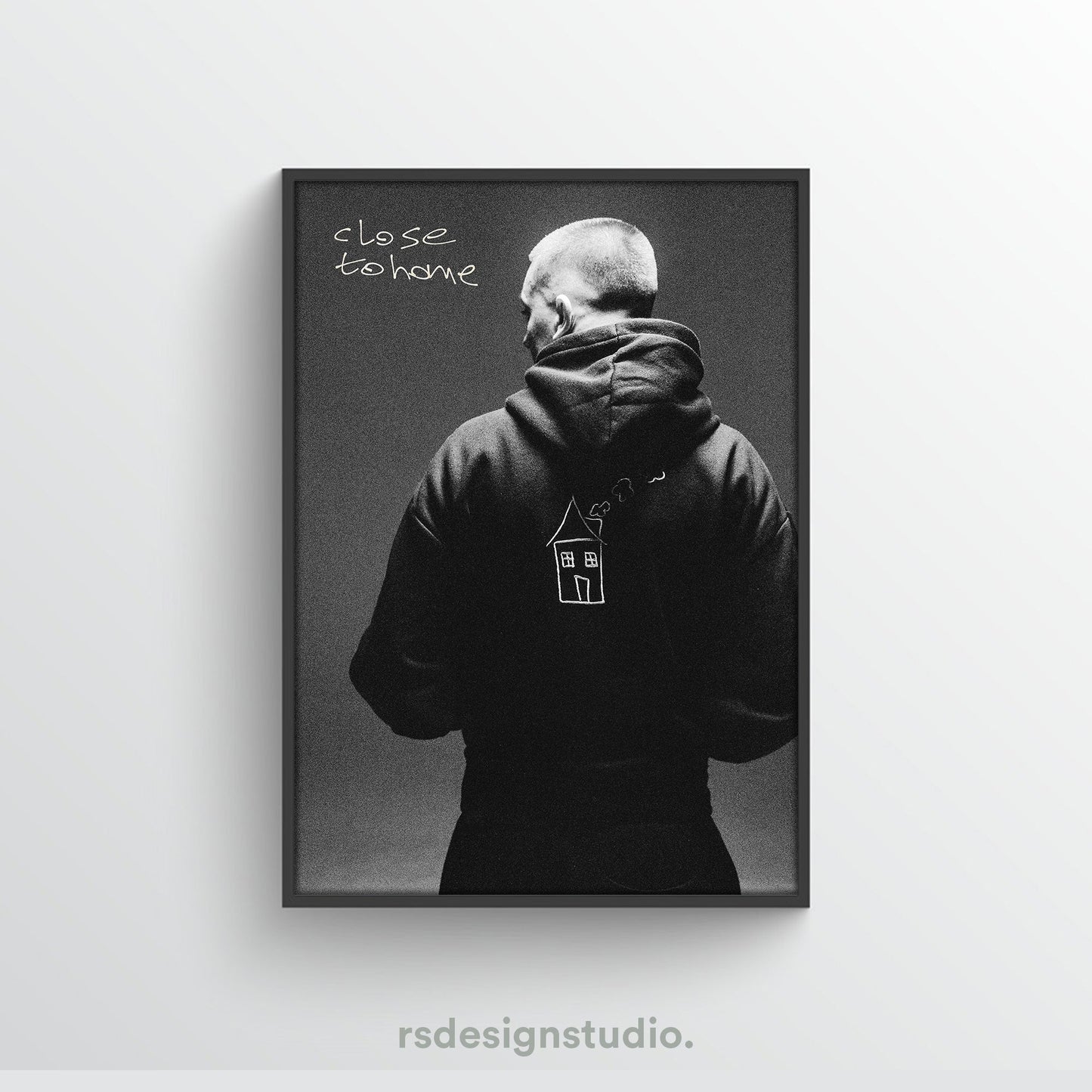 Aitch Close To Home Poster - rsdesignstudio