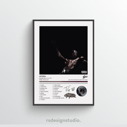 Travis Scott UTOPIA Album Poster