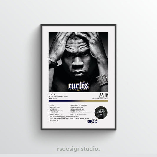 50 Cent CUTIS Album Poster