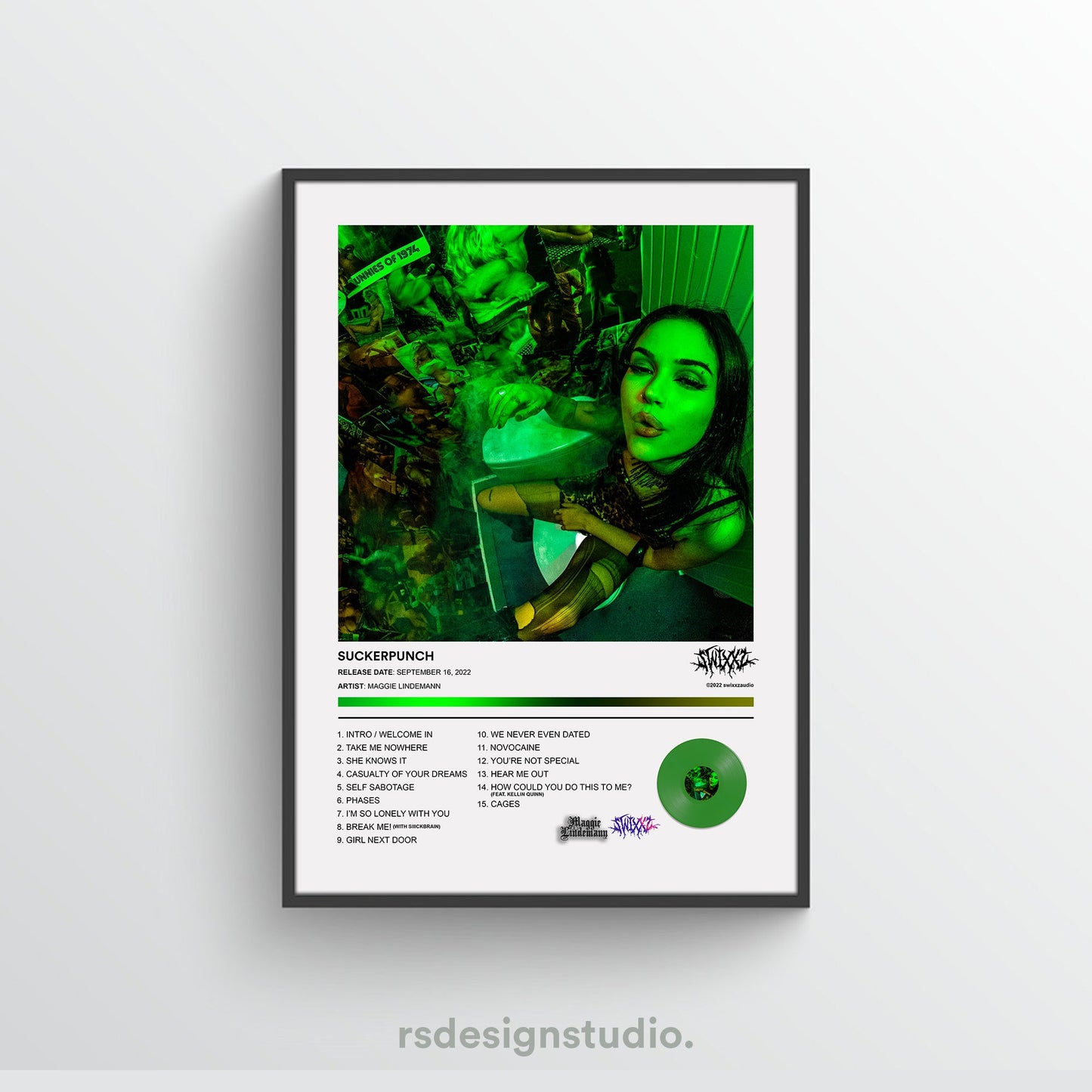 Maggie Lindemann SUCKERPUNCH Album Poster