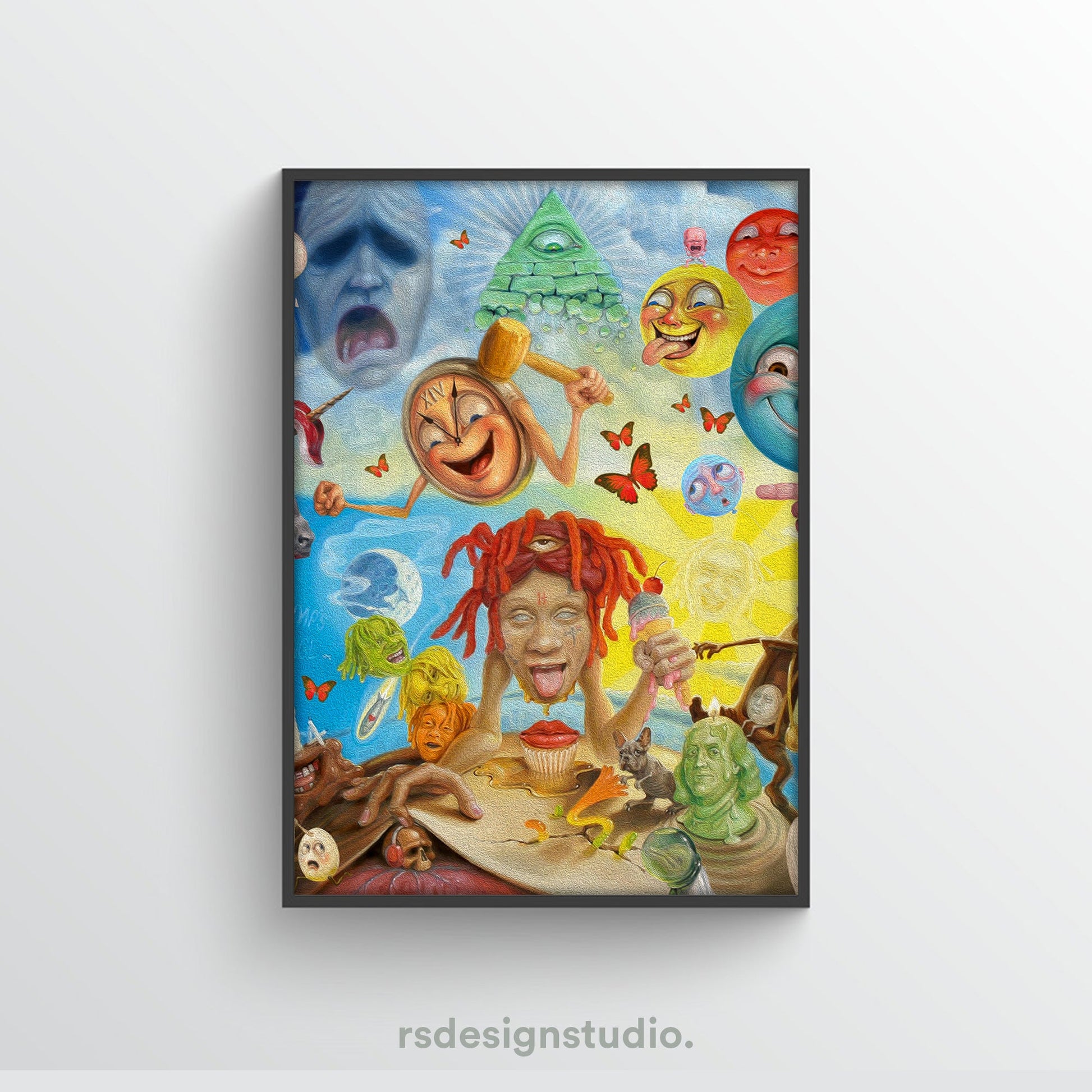 Trippie Redd LIFE'S A TRIP Poster - rsdesignstudio