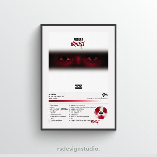 Future HONEST Album Poster
