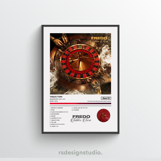 Fredo TABLES TURN Album Poster