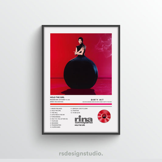 Rina Sawayama Hold The Girl Album Poster