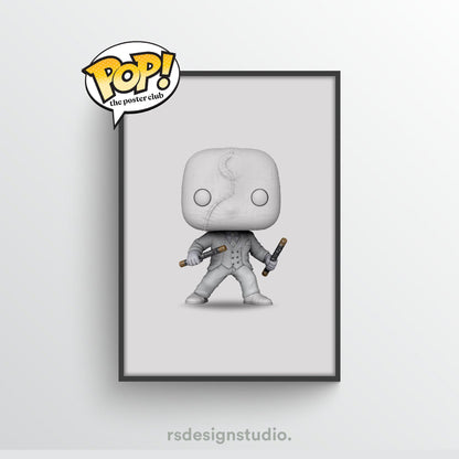 Moon Knight Funko Pop Poster - rsdesignstudio