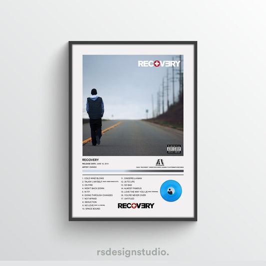 Eminem RECOVERY Album Poster
