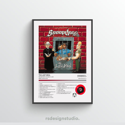 Snoop Dogg THA LAST MEAL Album Poster