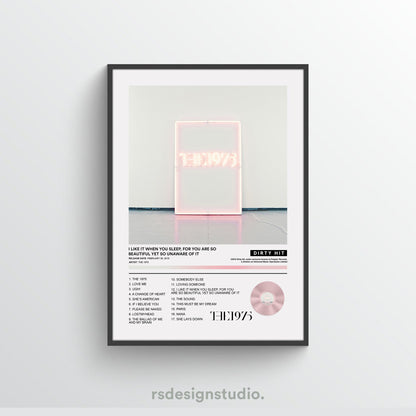 The 1975 I LIKE IT WHEN YOU SLEEP Album Poster