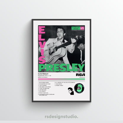 Elvis Presley ELVIS PRESLEY Album Poster