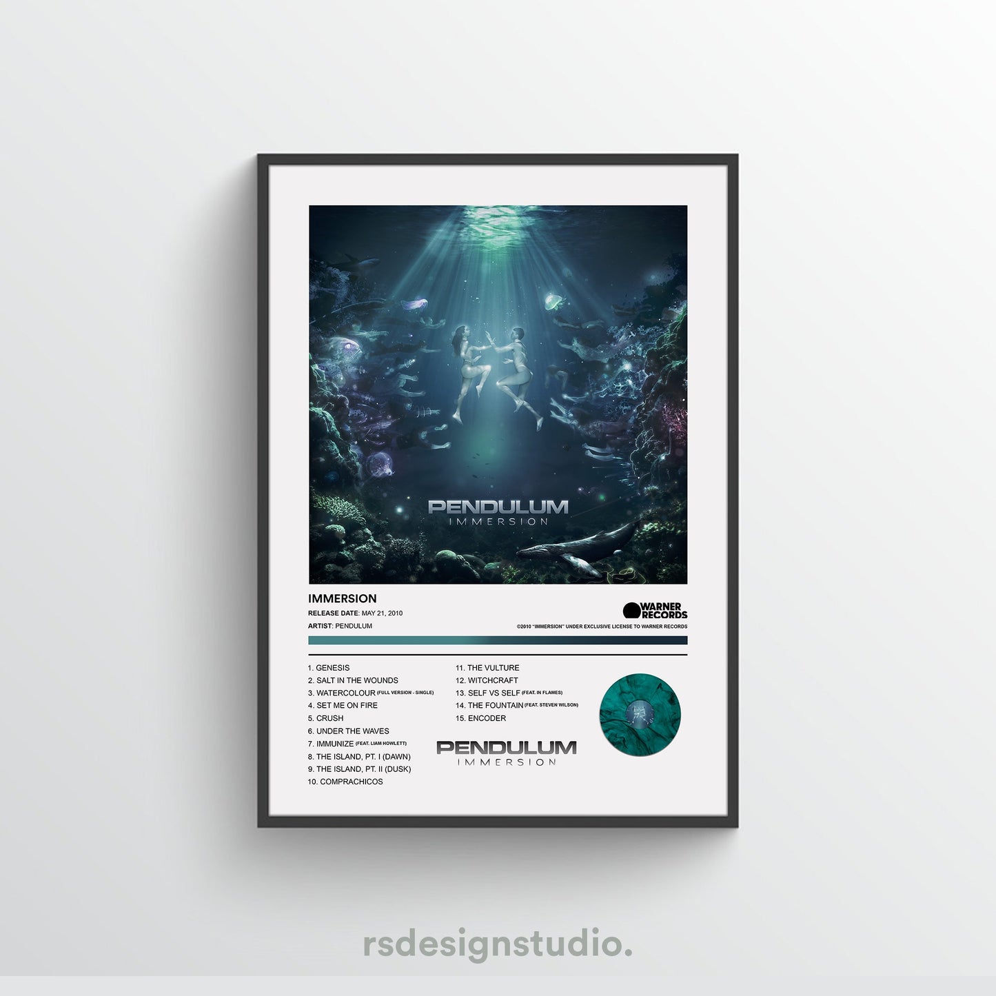 Pendulum IMMERSION Album Poster