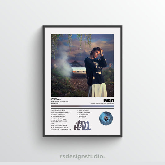 Ruel 4TH WALL Album Poster