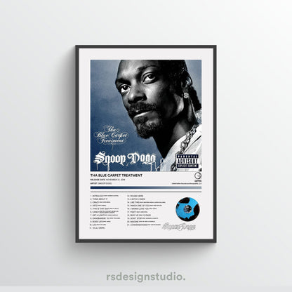 Snoop Dogg THA BLUE CARPET TREATMENT Album Poster