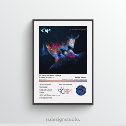 The Script NO SOUND WITHOUT SILENCE Album Poster