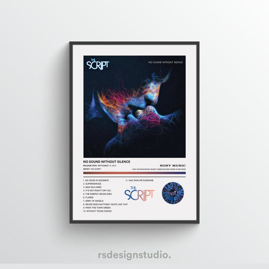 The Script NO SOUND WITHOUT SILENCE Album Poster