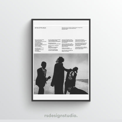 The 1975 Being Funny In A Foreign Language (Part Of The Band) Poster