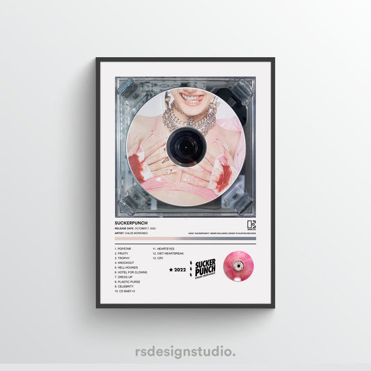 Chloe Moriondo SUCKERPUNCH Album Poster