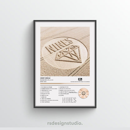 NINES Crop Circle Album Poster