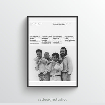 The 1975 Being Funny In A Foreign Language (When We Are Together) Poster