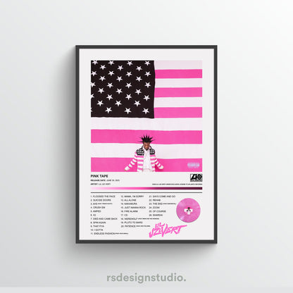 Lil Uzi Vert PINK TAPE Album Poster