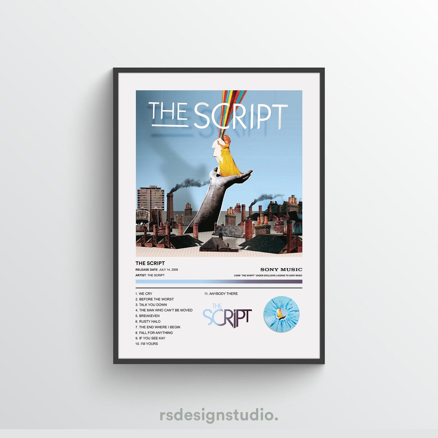 The Script THE SCRIPT Album Poster