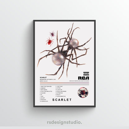 Doja Cat SCARLET Album Poster